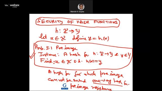 SC 402 Elements of Cryptography Spring 2023 Lecture 14 смотреть онлайн