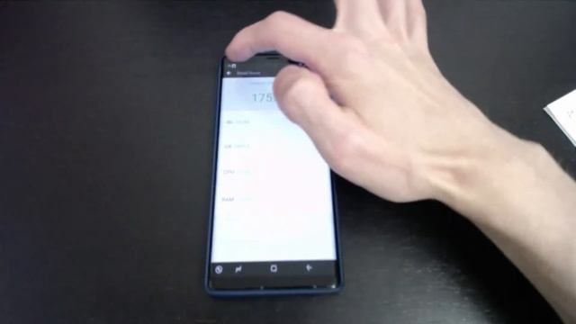 Сравнение производительности Galaxy Note8 в разных режимах смотреть онлайн
