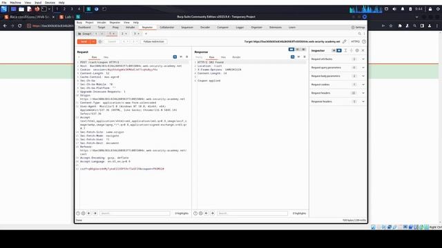 Lab: Limit overrun race conditions смотреть онлайн