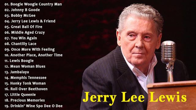 Jerry Lee Lewis Greatest Hits (FULL ALBUM) 💯 Best Of Jerry Lee Lewis смотреть онлайн