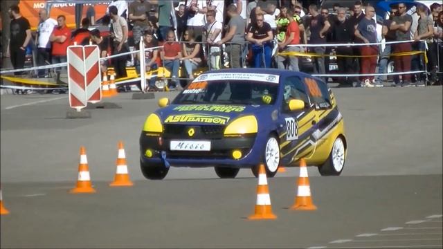Goran Micic - 1. Sajamski autoslalom 2019 - Renault Clio 1.6 SL смотреть онлайн