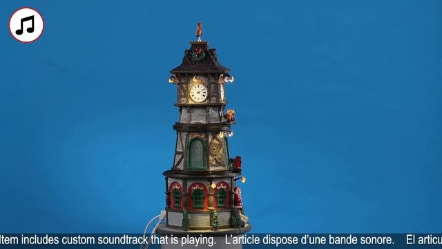 Lemax 45735 Christmas Clock Tower смотреть онлайн