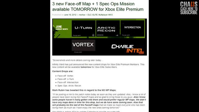 MW3: 3 NEW FACE OFF MAPS "Vortex, U-Turn, Intersection" (Xbox DLC Modern Warfare 3) | Chaos смотреть онлайн