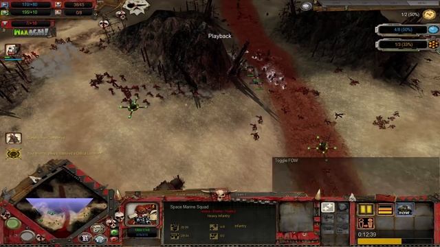 ЛАГИ ПРОТИВ ШИЗЫ: mixalich (SM) vs WarpGames (Ork) [Soulstorm Replay] смотреть онлайн