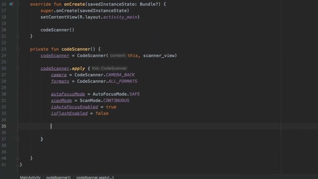 QR & Barcode Scanner App Tutorial in Android Studio | XPERGE смотреть онлайн