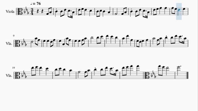 Viola Sheet Music: How to play Jupiter from The Planets (Thaxted) by Gustav Holst смотреть онлайн