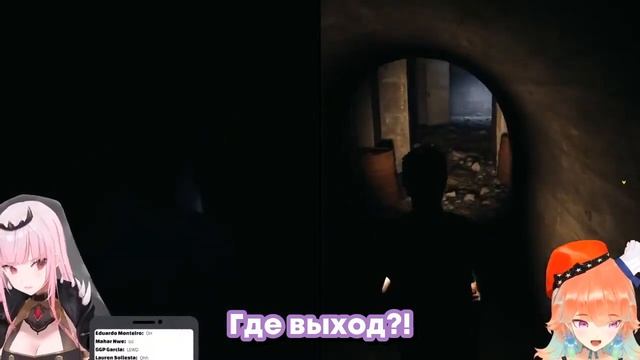 [RU SUB] Калли предлагает поцеловаться Киаре [Callope Mori] [Takanashi Kiara] смотреть онлайн