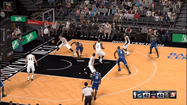 NBA 2K15 PC GAMEPLAY (OKC VS NETS) FINAL EPICO!! смотреть онлайн