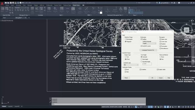 AutoCAD Raster Design – Converting Text смотреть онлайн