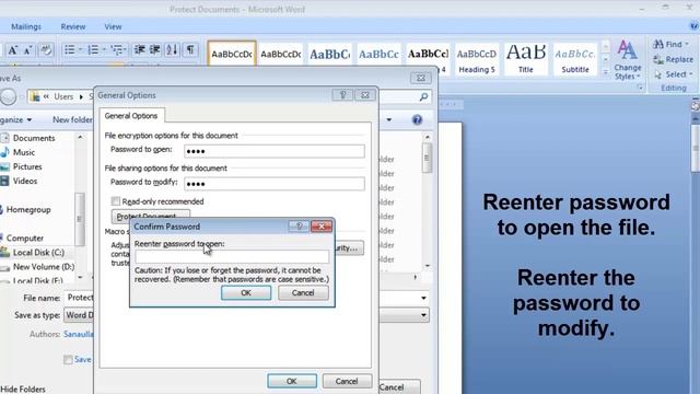 How To Lock & Protect MS-Word Documents | MS-Office 2019| Offie смотреть онлайн