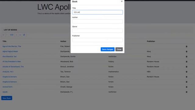 LWC Apollo Client - Demo Application смотреть онлайн