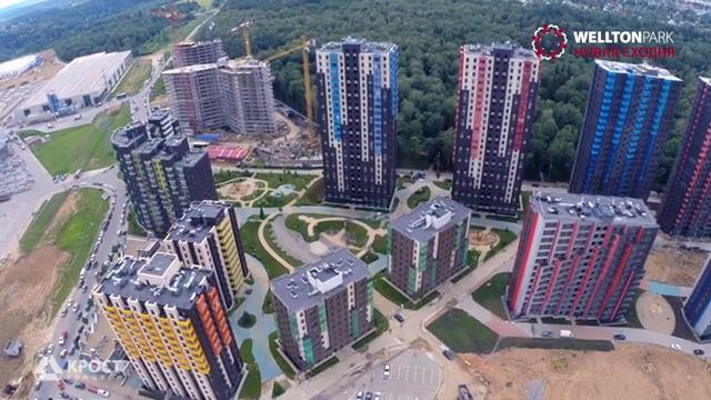 Объекты КРОСТа с высоты птичьего полёта смотреть онлайн