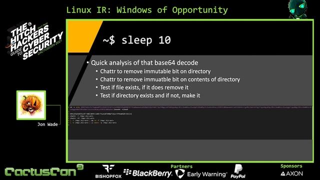 CC9 - Linux IR: Windows of Opportunity смотреть онлайн