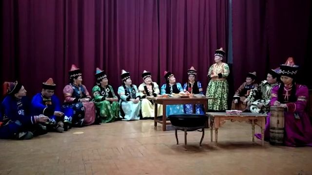 Народный фольклорный ансамбль "Уряал" Кяхтинский район с. Алтай смотреть онлайн