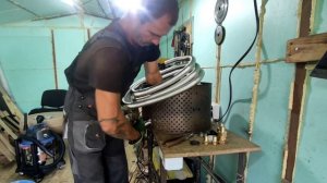 Как нагреть воду в бассейне? Печь для бассейна своими руками! How to heat pool water?