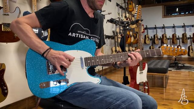 Fender Custom Shop Super Custom Deluxe Sparkle Telecasters смотреть онлайн