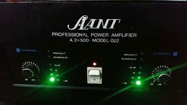 Восстановление усилителя ALANT PROFESSIONAL POWER AMPLIFIER A 2x500. MODEL 022. смотреть онлайн