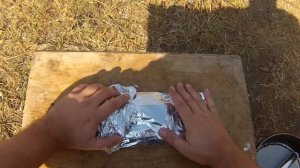 Рыба в фольге на углях. Рецепт