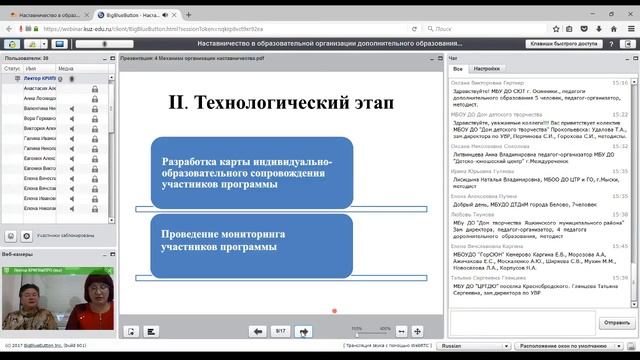 Вебинар «Наставничество в образовательной организации дополнительного образования ... смотреть онлайн