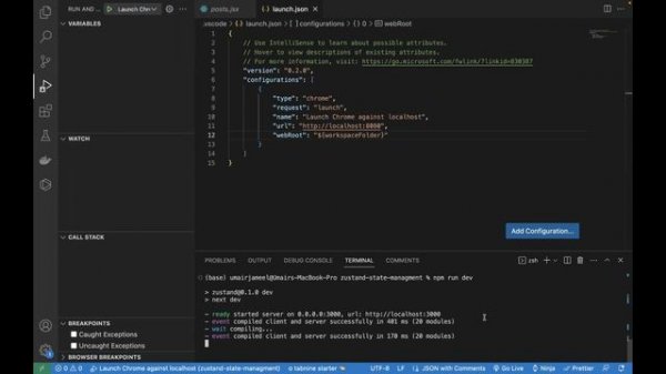 How to Debug Next.js 13 and React in VS Code