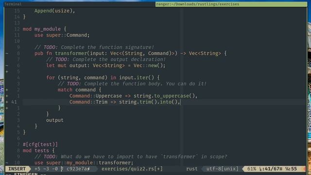 Rustlings 5.0 | Quiz 2 | Learn Rust Interactively смотреть онлайн