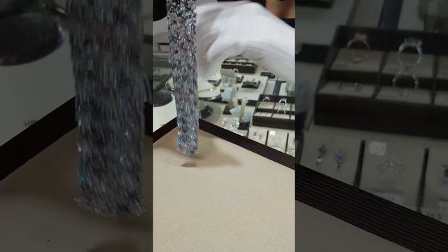 Браслет из белого золота с топазами и аметистами смотреть онлайн