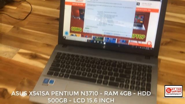 ASUS X541SA PENTIUM N3710 - RAM 4GB - HDD 500GB - LCD 15.6 INCH смотреть онлайн
