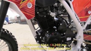 Мотоцикл BSE Z1 150. Питбайк с вертикальным двигателем, на колесах 19»/16».
