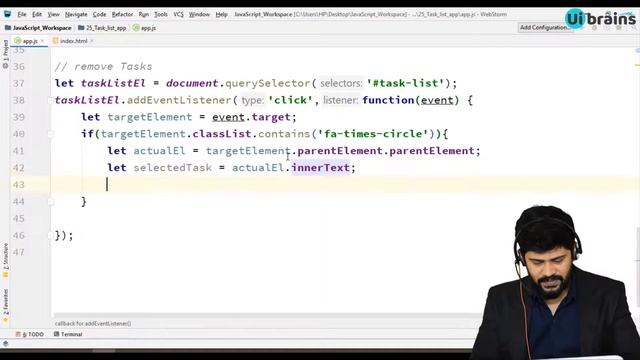 46. Task List App 2 - Local Storage in JavaScript | javascript tutorial | UiBrains | NAVEEN SAGGAM смотреть онлайн