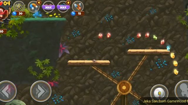 Level 1-26. Прохождение игры Super Jungle Jump на Android смотреть онлайн