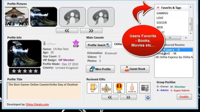 Paltalk X - Profile Tool - By China-Cheats.com смотреть онлайн