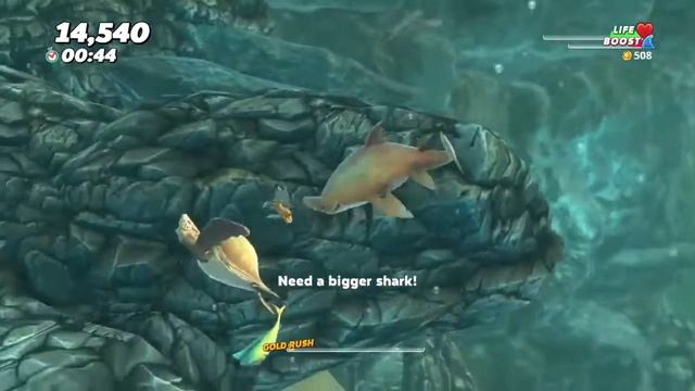 Hungry shark world (playing as all sharks) смотреть онлайн