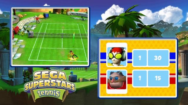 Let's Play Sega Superstars Tennis (DS), ep 1: Game's the same смотреть онлайн