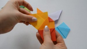 Как сделать спиннер из бумаги #оригами How to make a paper fidget spinner #origami
