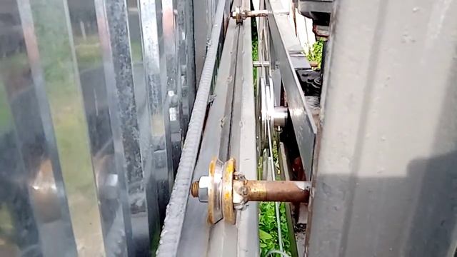 Откатные ворота на тросовом приводе смотреть онлайн