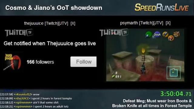 74-person Zelda race - Cosmo & Jiano's OoT Showdown смотреть онлайн