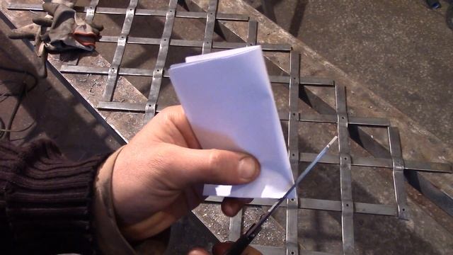 Кованая сетка, решетка с заклепками для ворот,калиток,заборов смотреть онлайн