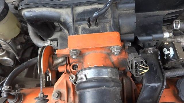 Регулировка троса акселератора на Mazda Demio смотреть онлайн