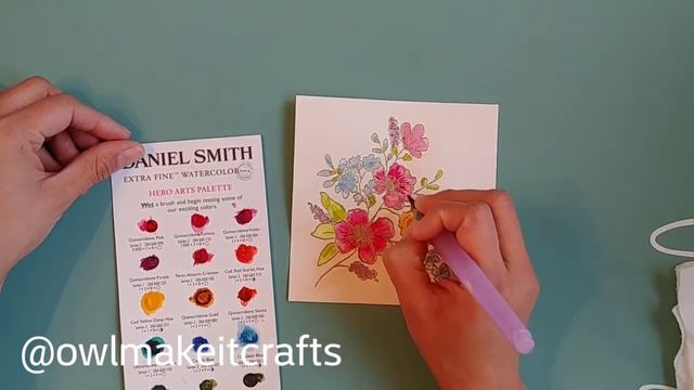 Watercolor Birthday Card