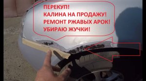 Калина на перепродажу! Жучки, Дырки, Ржавчина VS Подготовка, Покраска, Полировка