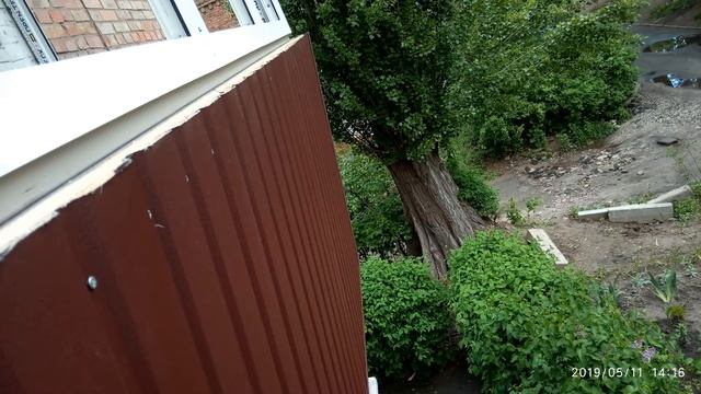 Выносной балкон в Хрущевке Красивый фасад. смотреть онлайн