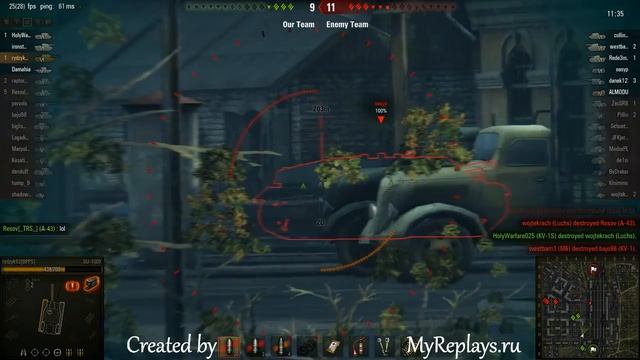 WOT: Ensk - SU-100Y смотреть онлайн