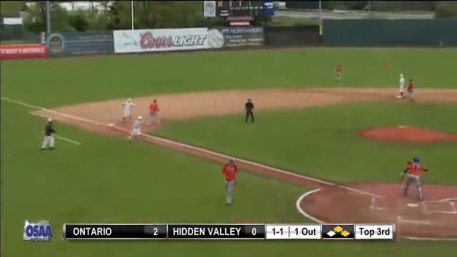 2012 OSAA 4A Baseball Championships - Ontario VS Hidden Valley смотреть онлайн