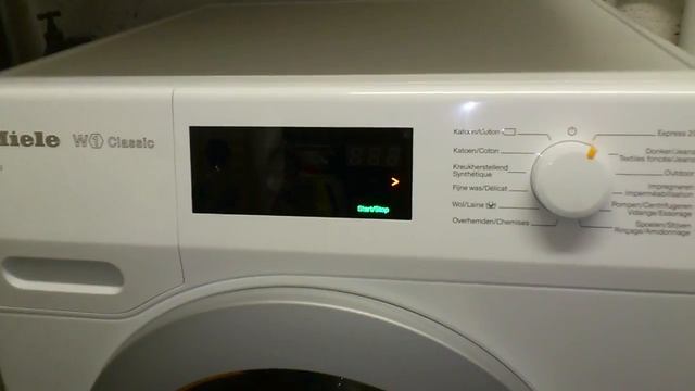 Miele W1 Classic Service Mode Washing Machine WDB 030 WCS Eco