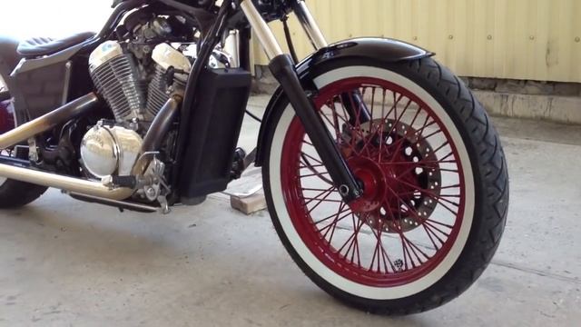 JAC Honda shadow steed vlx 600 custom bobber Sold/Продан chopper walk around смотреть онлайн