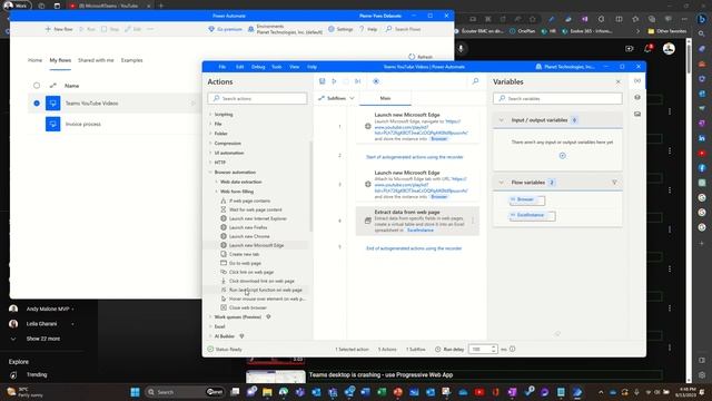 How to create an Excel file listing all the videos in a YouTube channel with Power Automate смотреть онлайн