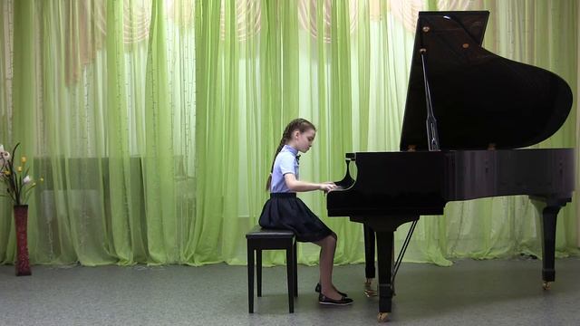 А. Диабелли. Сонатина фа мажор, 1 часть смотреть онлайн