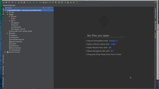 IDE Imports Part 5 - Gradle GDK with Android Studio смотреть онлайн