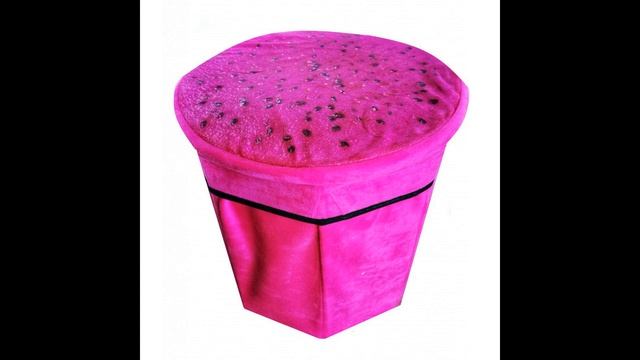 Складной пуфик-контейнер 2 в 1, 31х30 см, лев смотреть онлайн