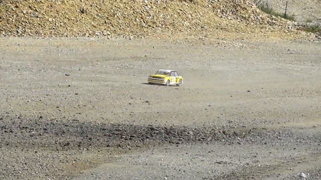 Tamiya 1:12 Renault 5 Turbo Rally M-05Ra Custom RWD - First Run смотреть онлайн